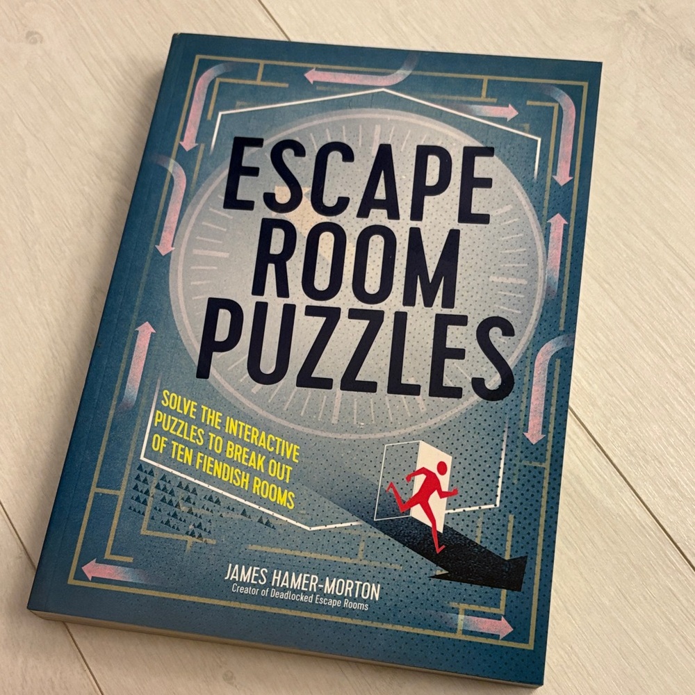 Escape Room Puzzles Book by James Hamer Morton